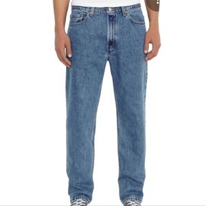 Levi's Men's Straight Relaxed Fit Blue Jeans